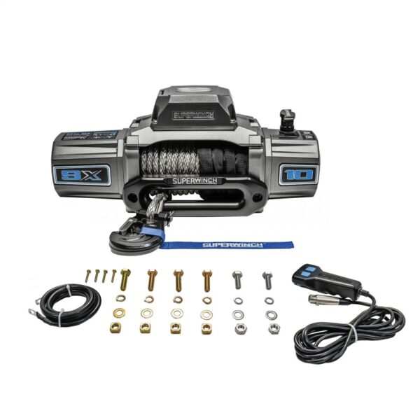 10000 LBS 12V DC 3/8in x 80ft Synthetic Rope SX 10000 Winch Superwinch - 1710201 - Image 5