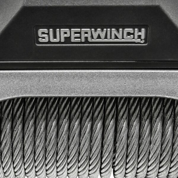 12000 LBS 12V DC 3/8in x 85ft Wire Rope SX 12000 Winch - Graphite Superwinch - 1712200 - Image 8