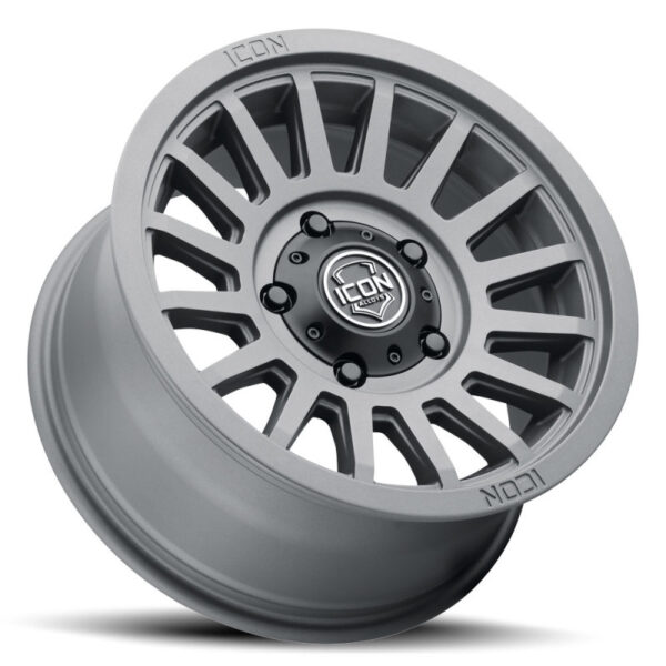 Ford F150 SERIES Recon SLX 17x8.5 6x135 6mm Offset 5in BS 87.1mm Bore Charcoal Wheel Icon Alloys - 3617856350CH - Image 3