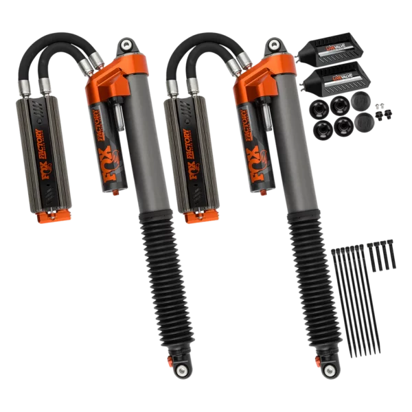 F150 RAPTOR 17-24 V6 3.5 Ecoboost 3.0 Factory Series 12.3in External QAB P/B External Cooler Shock Set Fox - 883-09-153 - Image 7