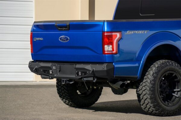 Ford F150 PLATINUM 15-20 5.0L V8 Gas Rear Bumper w/ Backup Sensor Cutout Addictive Desert Designs - R181231280103 - Image 3
