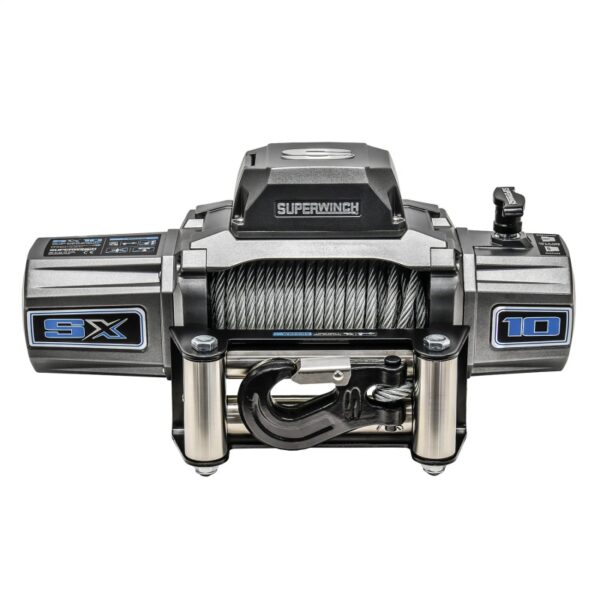 10000 LBS 12V DC 3/8in x 85ft Wire Rope SX 10000 Winch Superwinch - 1710200 - Image 4