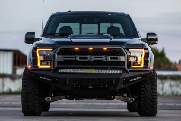 Ford F150 RAPTOR 15-20 3.5L V6 Gas HoneyBadger Front Bumper Addictive Desert Designs - F117432860103 - Image 7