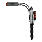 F150 RAPTOR 15-20 3.5L V6 Gas 3.0 Factory Series 12.27in External QAB P/B Reservoir Rear Shock Set - Blk Fox - 883-09-141