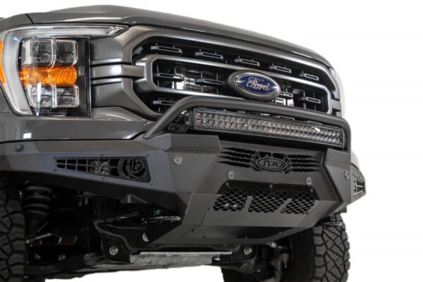 Ford F150 LIMITED 21-24|PLATINUM 17-24|TREMOR 21-24 Front Bumper w/o Top Hoop Addictive Desert Designs - F190111040103 - Image 4