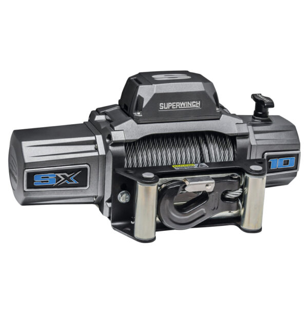 10000 LBS 12V DC 3/8in x 85ft Wire Rope SX 10000 Winch Superwinch - 1710200 - Image 3