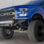 Ford F150 PLATINUM 15-20 5.0L V8 Gas Stealth Fighter Front Bumper Addictive Desert Designs - F151192860103 - Image 4