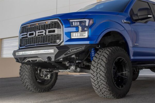 Ford F150 PLATINUM 15-20 5.0L V8 Gas Stealth Fighter Front Bumper Addictive Desert Designs - F151192860103 - Image 4