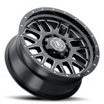 F250 /F350 SUPER DUTY SERIES Alpha 20x9 8x170 0mm Offset 5in BS Gloss Black Milled Spokes Wheel Icon Alloys|Icon Vehicle Dynamics - 1220908150GBMW - Image 3