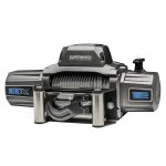12000 LBS 12V DC 3/8in x 85ft Wire Rope SX 12000 Winch - Graphite Superwinch - 1712200