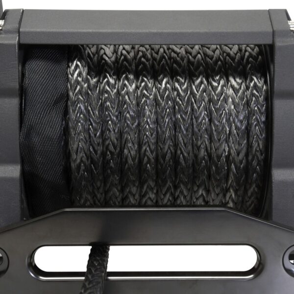 18000 LBS 12V DC 33/64in x 79 ft Synthetic Rope Tiger Shark 18000SR Winch Superwinch - 1518001 - Image 4