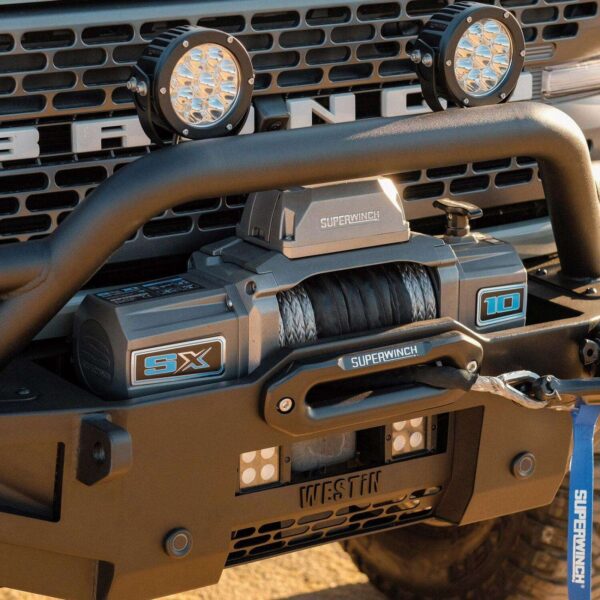 10000 LBS 12V DC 3/8in x 80ft Synthetic Rope SX 10000 Winch Superwinch - 1710201 - Image 14