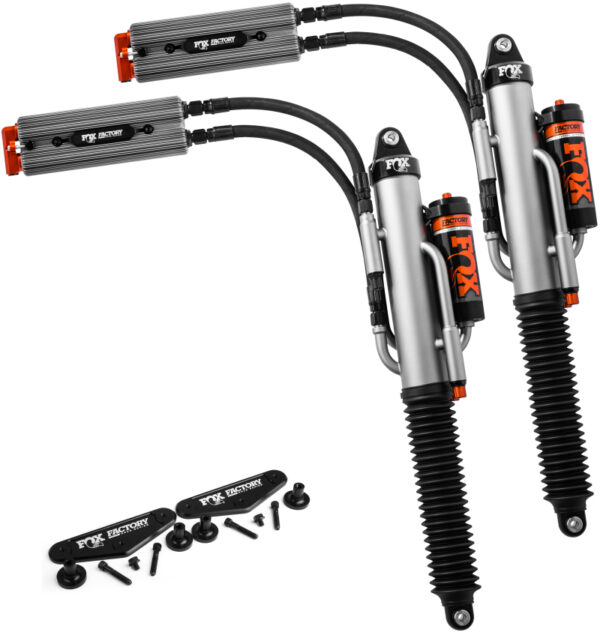 F150 RAPTOR 15-20 3.5L V6 Gas 3.0 Factory Series 12.27in External QAB P/B Reservoir Rear Shock Set - Blk Fox - 883-09-141 - Image 4