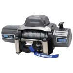 12000 LBS 12V DC 3/8in x 85ft Wire Rope SX 12000 Winch - Graphite Superwinch - 1712200 - Image 2