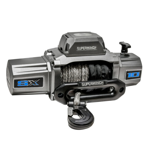 10000 LBS 12V DC 3/8in x 80ft Synthetic Rope SX 10000 Winch Superwinch - 1710201 - Image 3