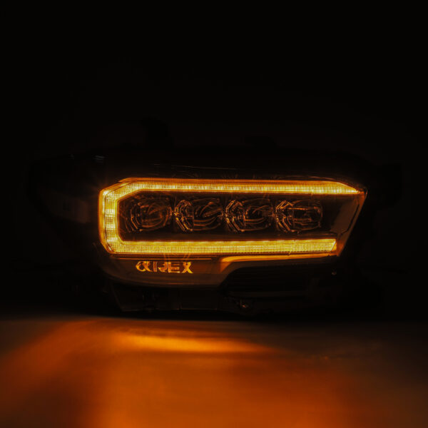 Toyota TACOMA 21-23 V6 3.5 NOVA LED Projector Headlights Plank Style Black w/Activation Light Alpharex - 880707 - Image 3