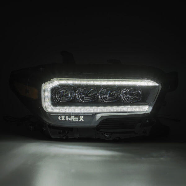 Toyota TACOMA 21-23 V6 3.5 NOVA LED Projector Headlights Plank Style Black w/Activation Light Alpharex - 880707 - Image 5