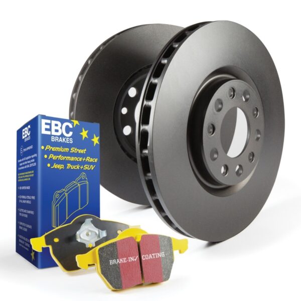 WRANGLER JK 06-18 V6 3.6 S13 Kits Yellowstuff Pads and RK Rotors EBC - S13KF1479 - Image 6
