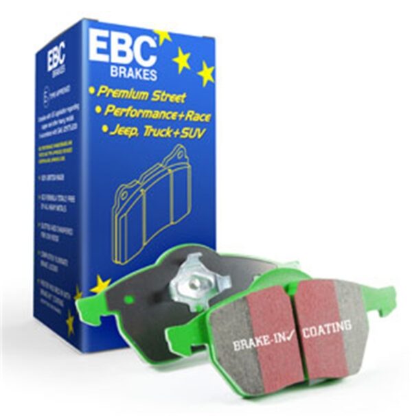 Toyota TACOMA +24 L4 2.4 Greenstuff Front Brake Pads EBC - DP61657 - Image 7