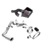 Ford F150 LIMITED 21-24 V6 3.5 Ecoboost| RAPTOR 17-24 V6 3.5 Ecoboost KIT K&N Cold Air Intake + Magnaflow Exhaust System K&N|Magnaflow - KITF150