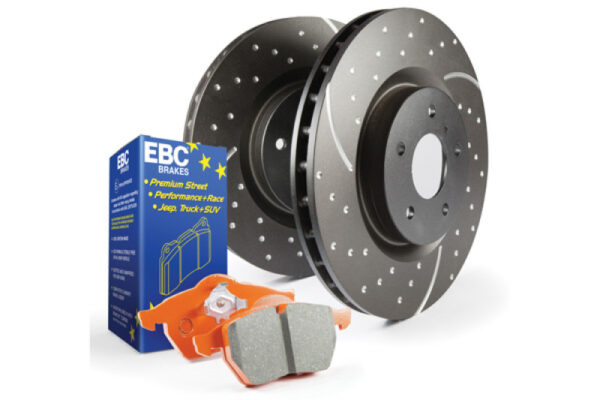 F150 RAPTOR 15-20 3.5L V6 Gas S8 Kits Orangestuff Pads and GD Rotors EBC - S8KR1079 - Image 3