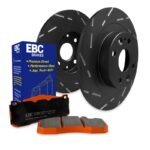 RAM 1500 NEW BODY 19-24 V8 5.7 S15 Orangestuff Pads and USR Rotors EBC - S15KR1018