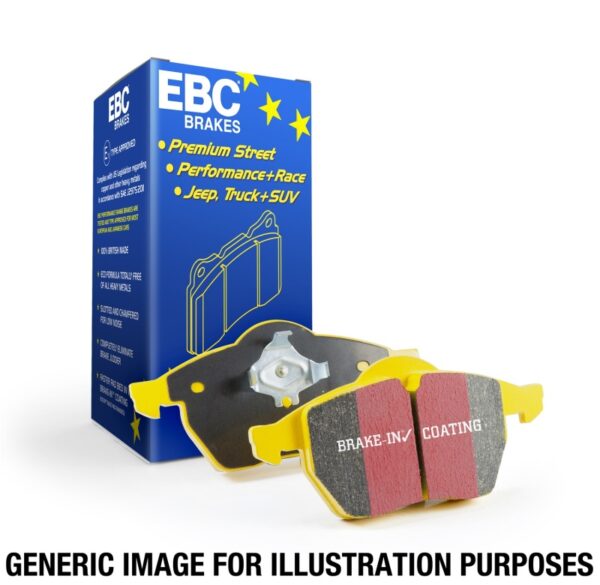 JT GLADIATOR 2019-2023 V6 3.6| WRANGLER JL 2018-2024 L4 2.0 Front Brake Pads EBC - DP41888R - Image 7