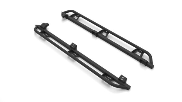 Toyota TACOMA 21-23 V6 3.5 Trail Slider Steps Textured Black Nfab - 407541 - Image 2