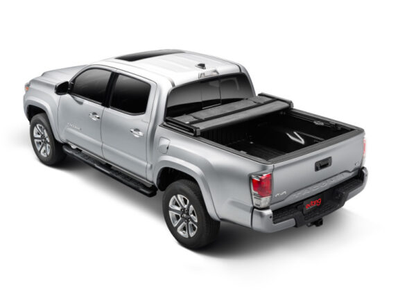 2022 Toyota Tundra Soft Folding Tonneau Cover (5ft 6in) works with rail system Trifecta 2.0 - 92472 - Image 6