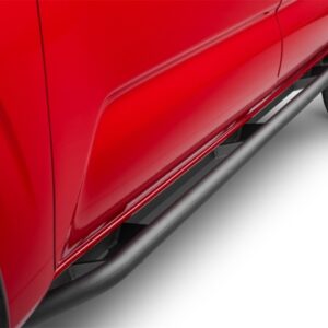 N-Fab Trail Slider Steps 16-20 Toyota Tacoma Crew Cab All Beds - SRW - Textured Black