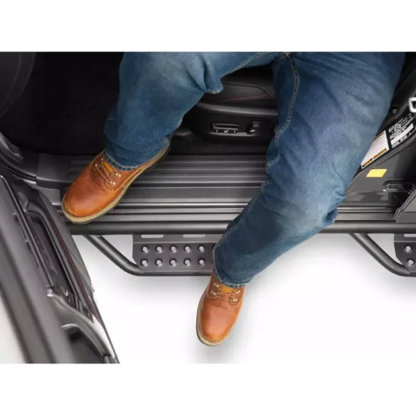 Toyota TACOMA 21-23 V6 3.5 RS Nerf Step Double Cab 5ft Short Bed - Cab Length - Tex. Black Nfab - 705418012 - Image 6