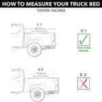 16-23 Toyota Tacoma Soft Folding Tonneau Cover (5ft) Trifecta 2.0 - 92830 - Image 2