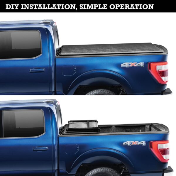 16-23 Toyota Tacoma Soft Folding Tonneau Cover (5ft) Trifecta 2.0 - 92830 - Image 7