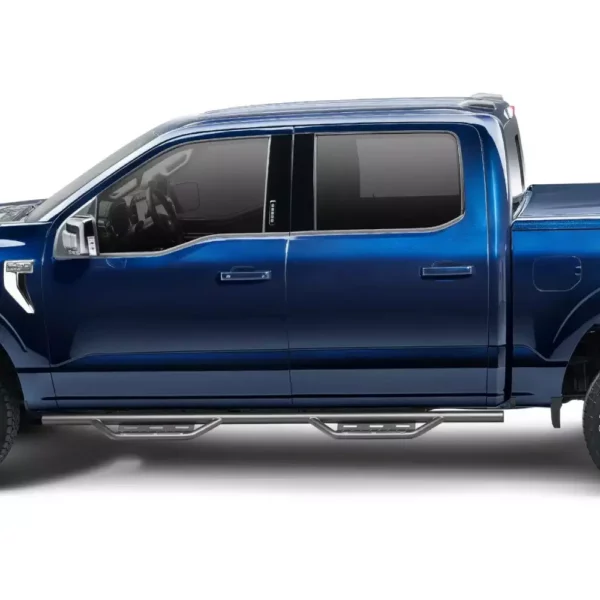 Toyota TACOMA 21-23 V6 3.5 RS Nerf Step Double Cab 5ft Short Bed - Cab Length - Tex. Black Nfab - 705418012 - Image 4