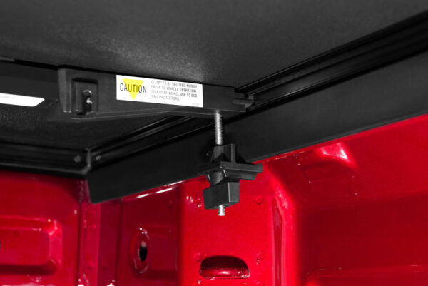 2022 Toyota Tundra 5.7ft Bed Hard Fold Tonneau Vinyl - Black - 969569 - Image 2