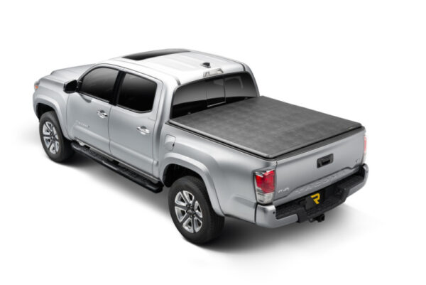 2022 Toyota Tundra Soft Folding Tonneau Cover (5ft 6in) works with rail system Trifecta 2.0 - 92472 - Image 2