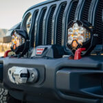 Jeep JL/JT Steel Bumper LED Light Kit LP6 w/Upfitter Baja Designs - 447671UP - Image 2