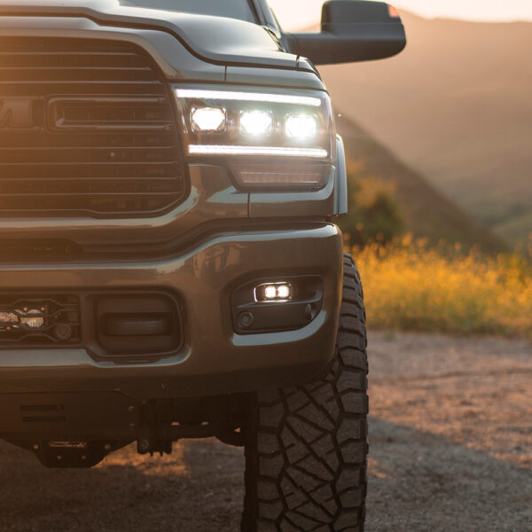 RAM 2500 2014-2024 V8 6.4| RAM 2500 2019-2024 L6 6.7 Fog Pocket Light Kit - Clear Baja Designs - 448165 - Image 2