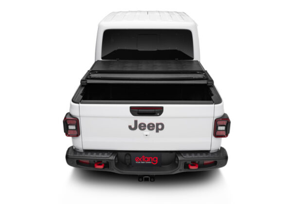 2020 Jeep Gladiator (JT) Soft Folding Tonneau Cover (w/wo Rail System) Trifecta 2.0 - 92895 - Image 10