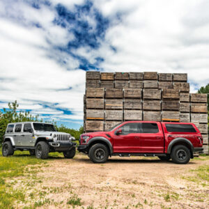 N-Fab EPYX 09-15.5 Dodge RAM 1500/10-18 Dodge RAM 2500/3500 Crew Cab - Cab Length - Tex. Black