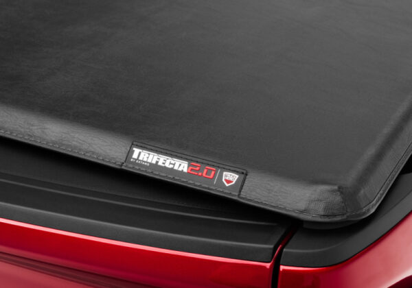 2019 Chevy/GMC Silverado/Sierra 1500 Soft Folding Tonneau Cover (New Body Style - 5ft 8in) Trifecta 2.0 - 92456 - Image 4