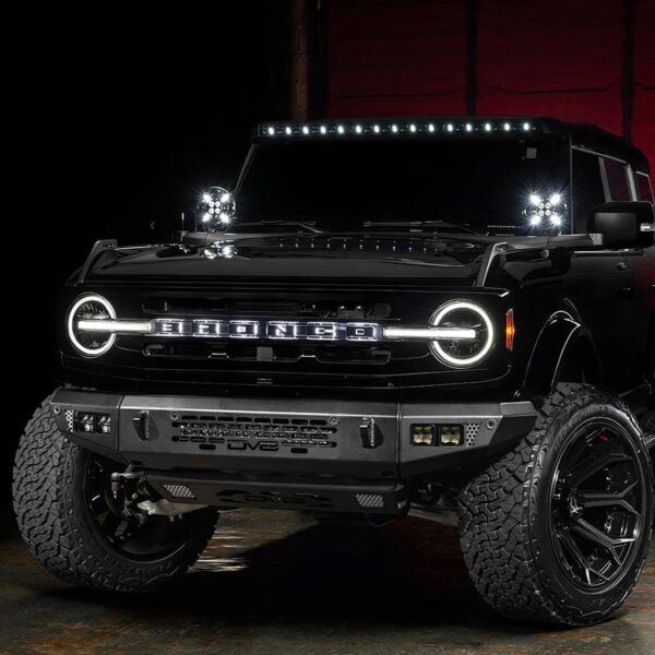 BRONCO SPORT 21-24 4L 2.0| SPORT 21-24 V6 2.7| BIG BEND 21-24 3L 1.5 Integrated Windshield Roof LED Light Bar System Oracle - 5888-023 - Image 7