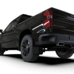 Rally Armor 19-24 Gen 4 Chevy Silverado 1500 Black UR Mud Flap Metallic Black Logo - Image 6