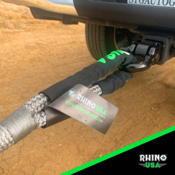 Kinetic Energy Recovery Rope (1In X 30Ft) Gray - Rhino USA - Image 5