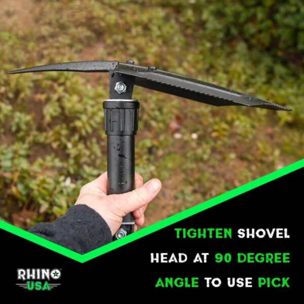 Folding Recovery Shovel W/Pick - Rhino USA - Image 4