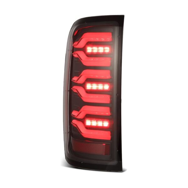 AlphaRex 14-18 Chevy Silverado 1500 Luxx-Series LED Tail Lights Alpha-Black w/Activ Light/Seq Signal - Image 4