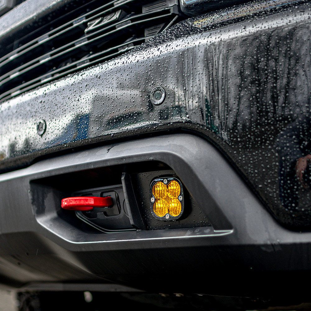 Baja Designs 2019 Silverado 1500 Sport Fog Pocket Mount Kit - Image 3