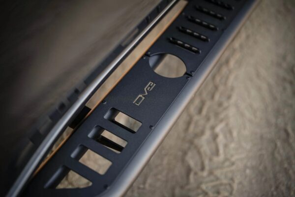 19-24 GMC Sierra 1500/Chevy Silverado 1500 Crew Cab OE Plus Side Steps - Black Steel DV8 Offroad - Image 3