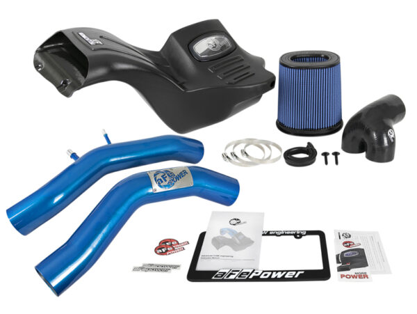 aFe Momentum XP Cold Air Intake System w/ Pro 5R Media Blue 15-19 Ford F-150 V8-5.0L - Image 3