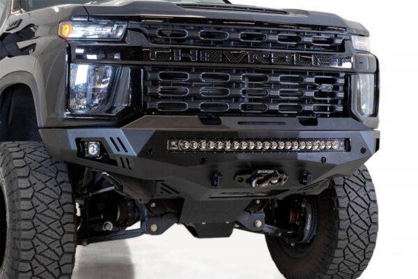 Addictive Desert Designs 2020 Chevy Silverado 2500/3500 Stealth Fighter Front Bumper - Image 2